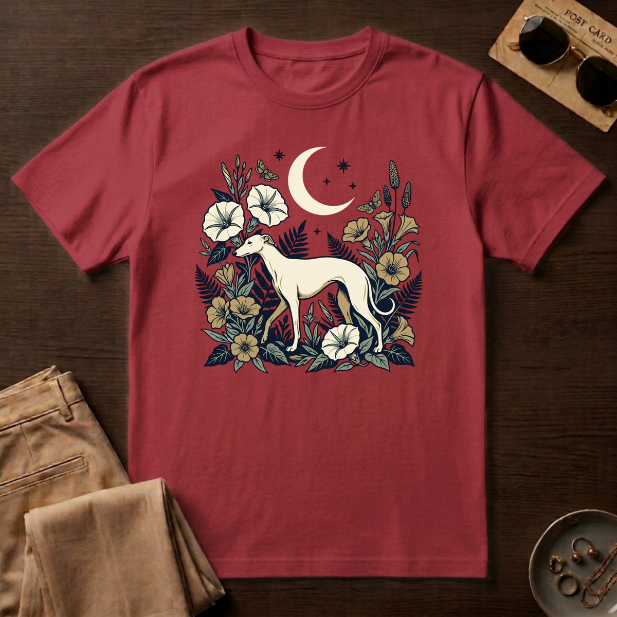Night Garden Stroll T-Shirt