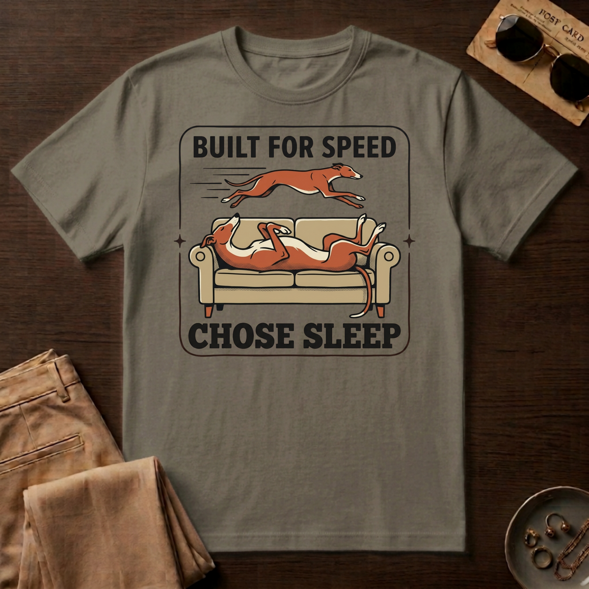 Built For Speed - Chose Sleep T-Shirt