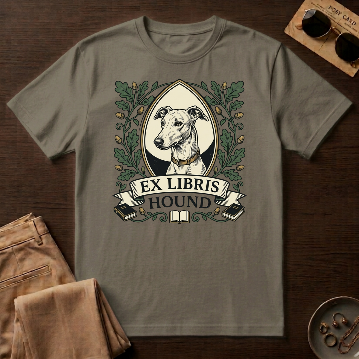 Ex Libris Hound T-Shirt