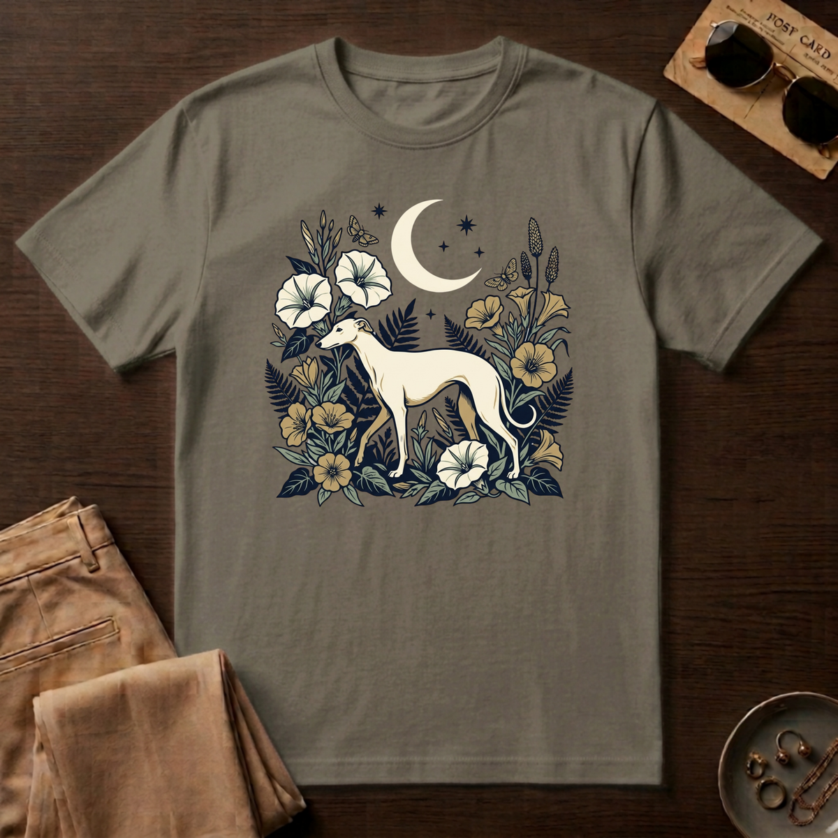 Night Garden Stroll T-Shirt