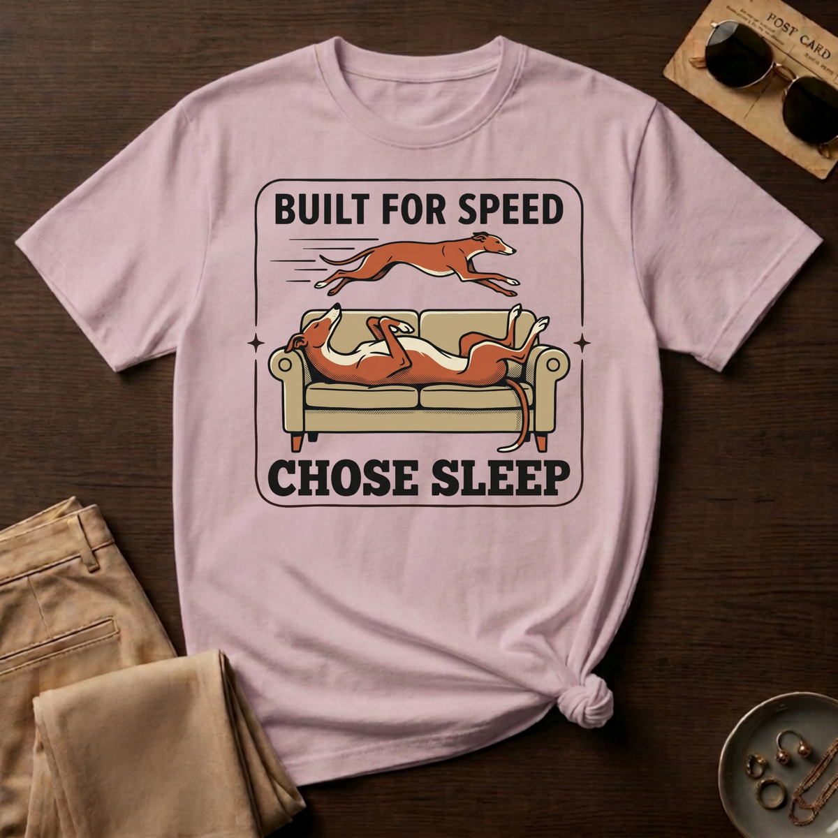Built For Speed - Chose Sleep T-Shirt