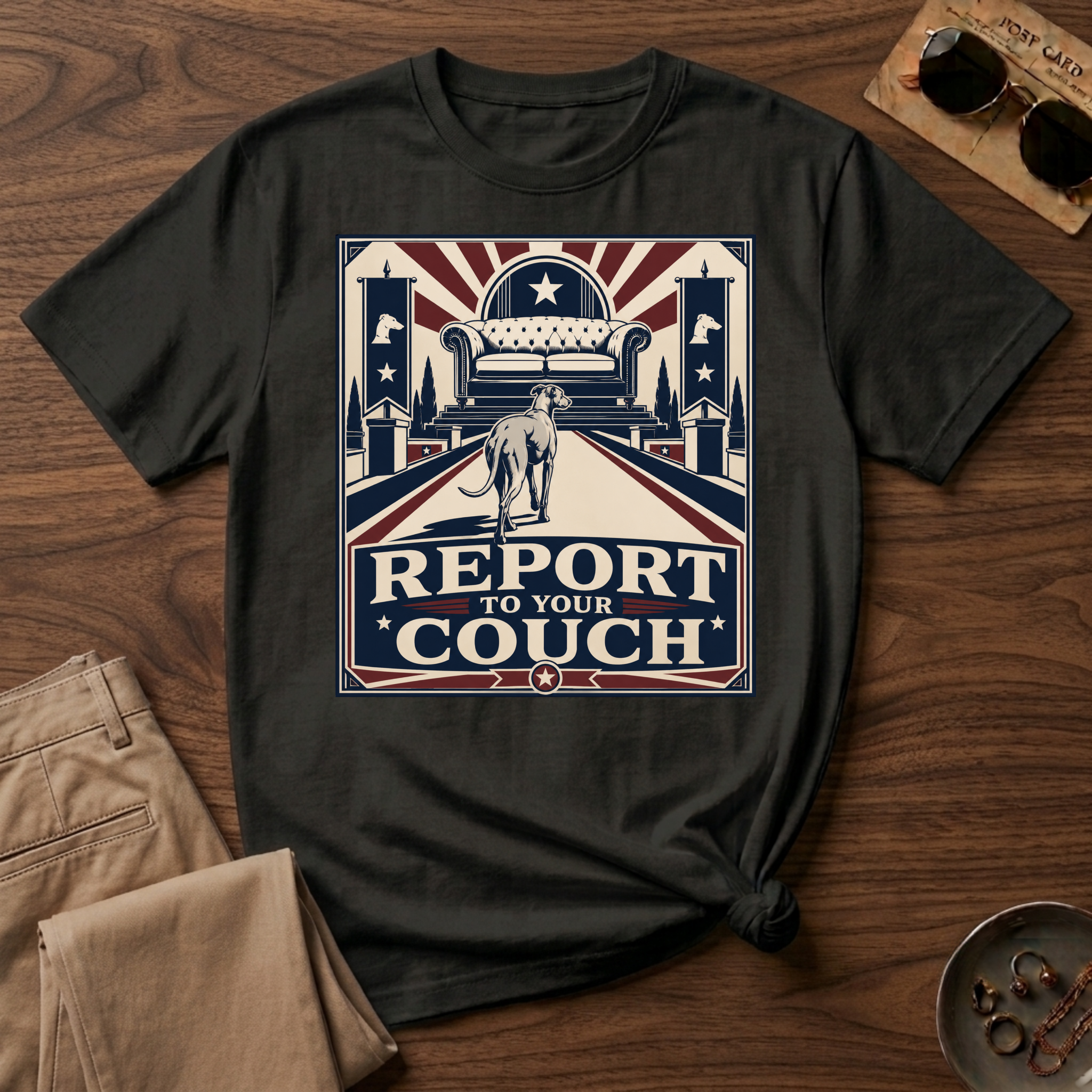 Report to Your Couch T-Shirt