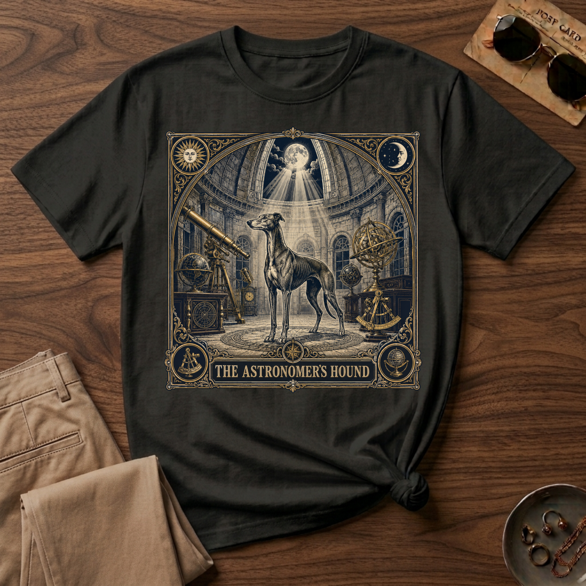 The Astronomer's Greyhound T-Shirt