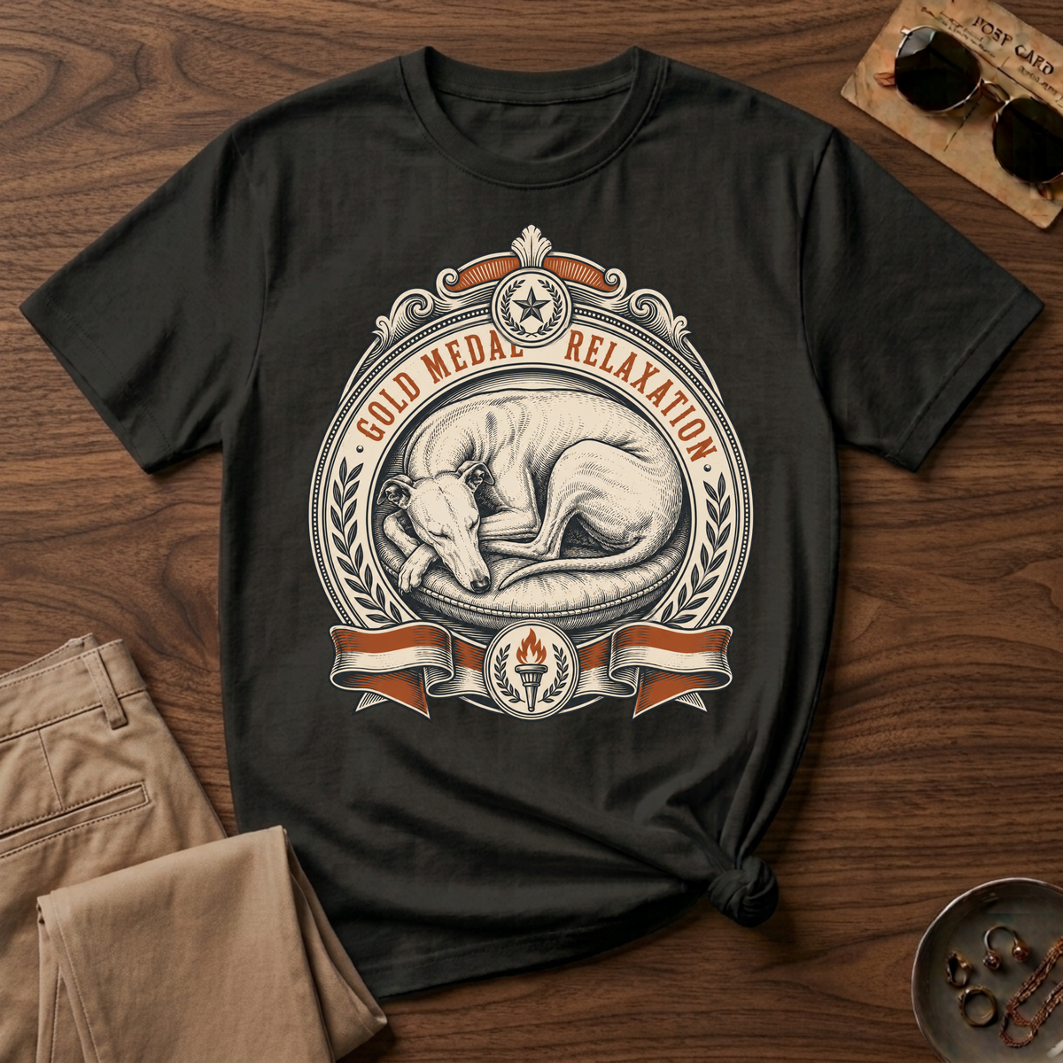 Gold Medal Relaxation T-Shirt