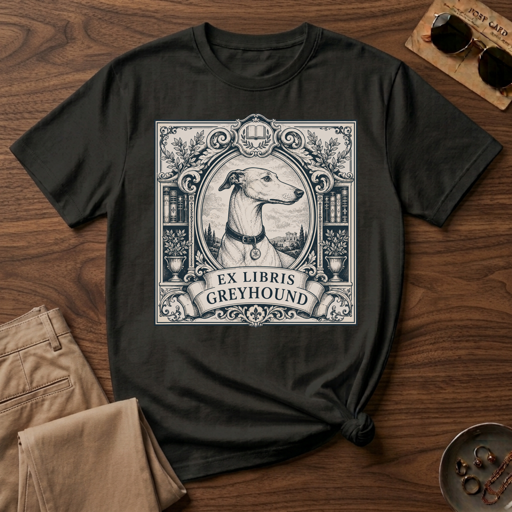 Ex Libris Greyhound T-Shirt