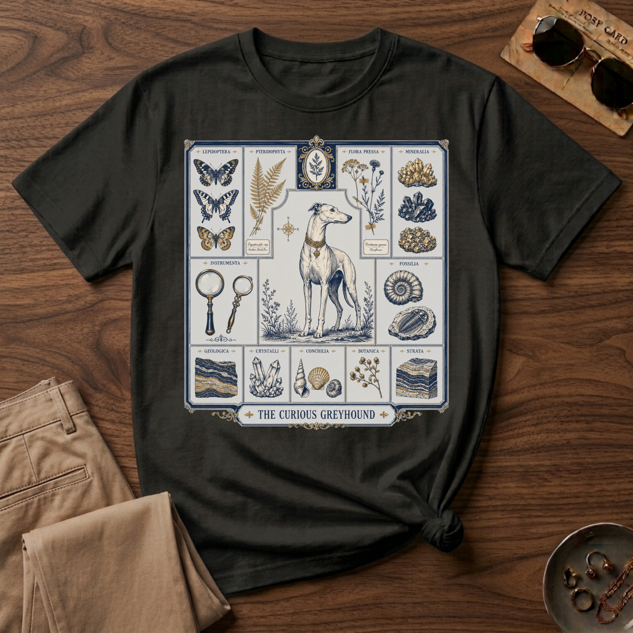 The Curious Grehound T-Shirt