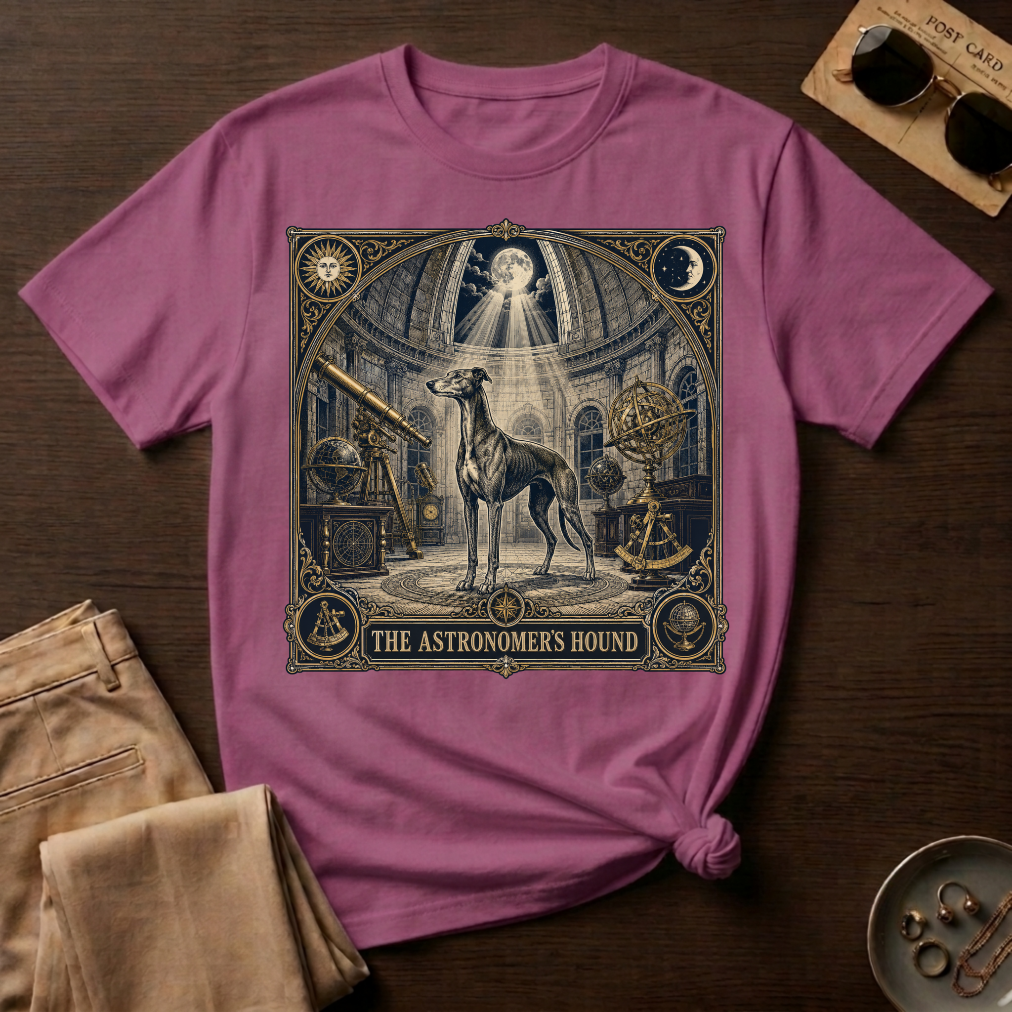 The Astronomer's Greyhound T-Shirt