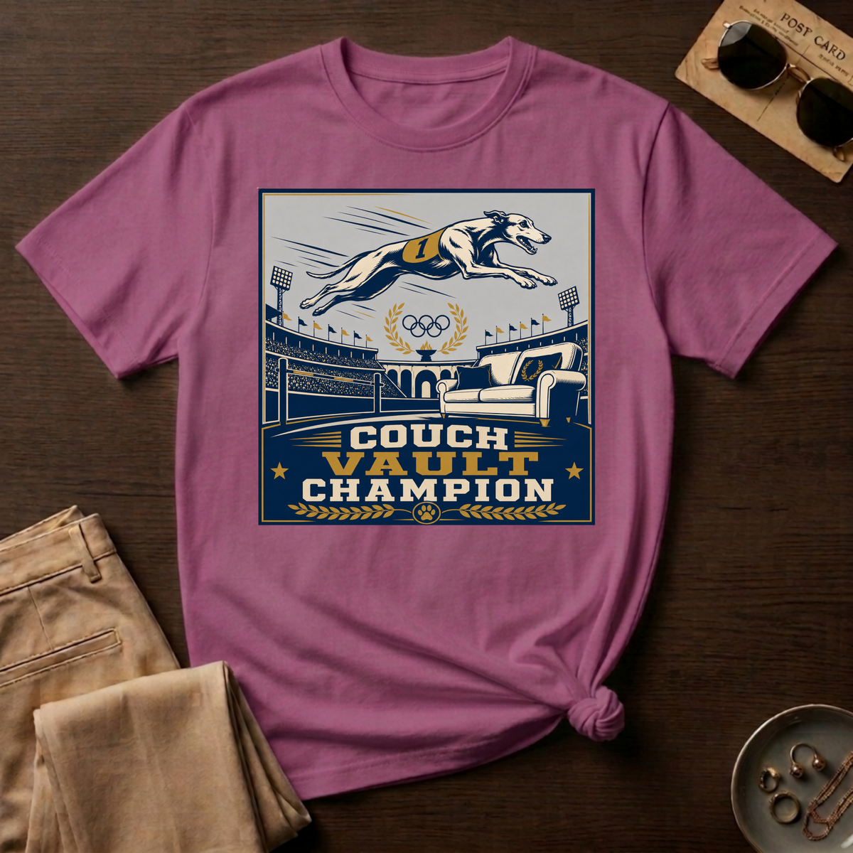 Couch Vault Champion T-Shirt