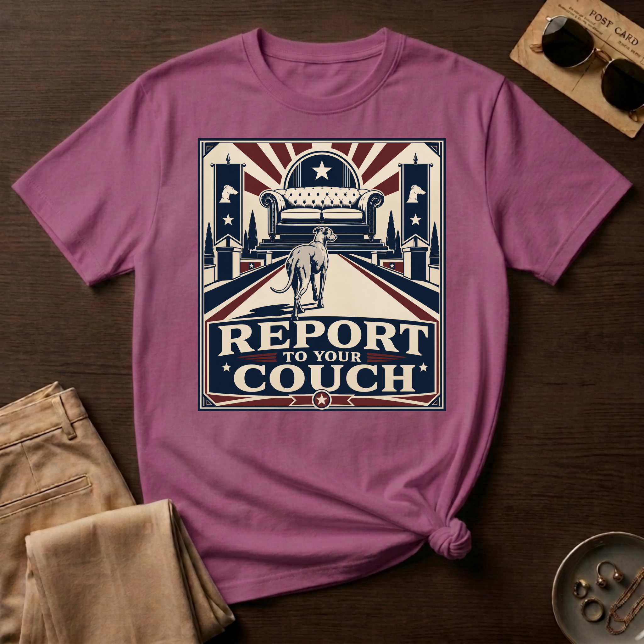 Report to Your Couch T-Shirt