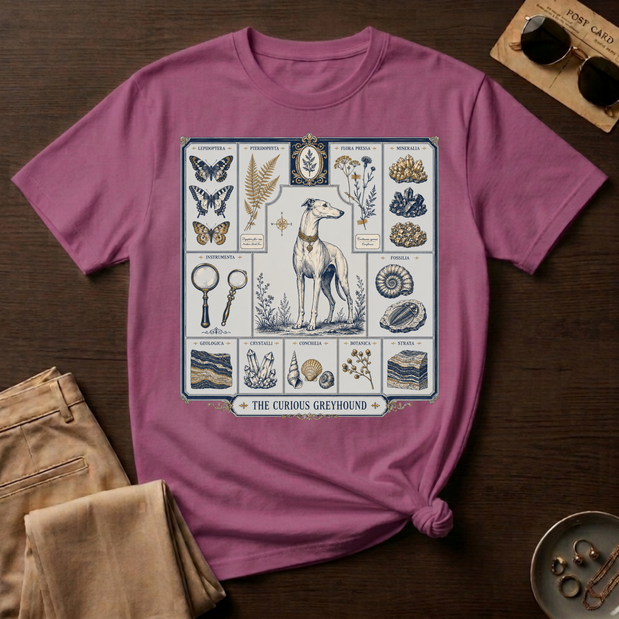 The Curious Grehound T-Shirt