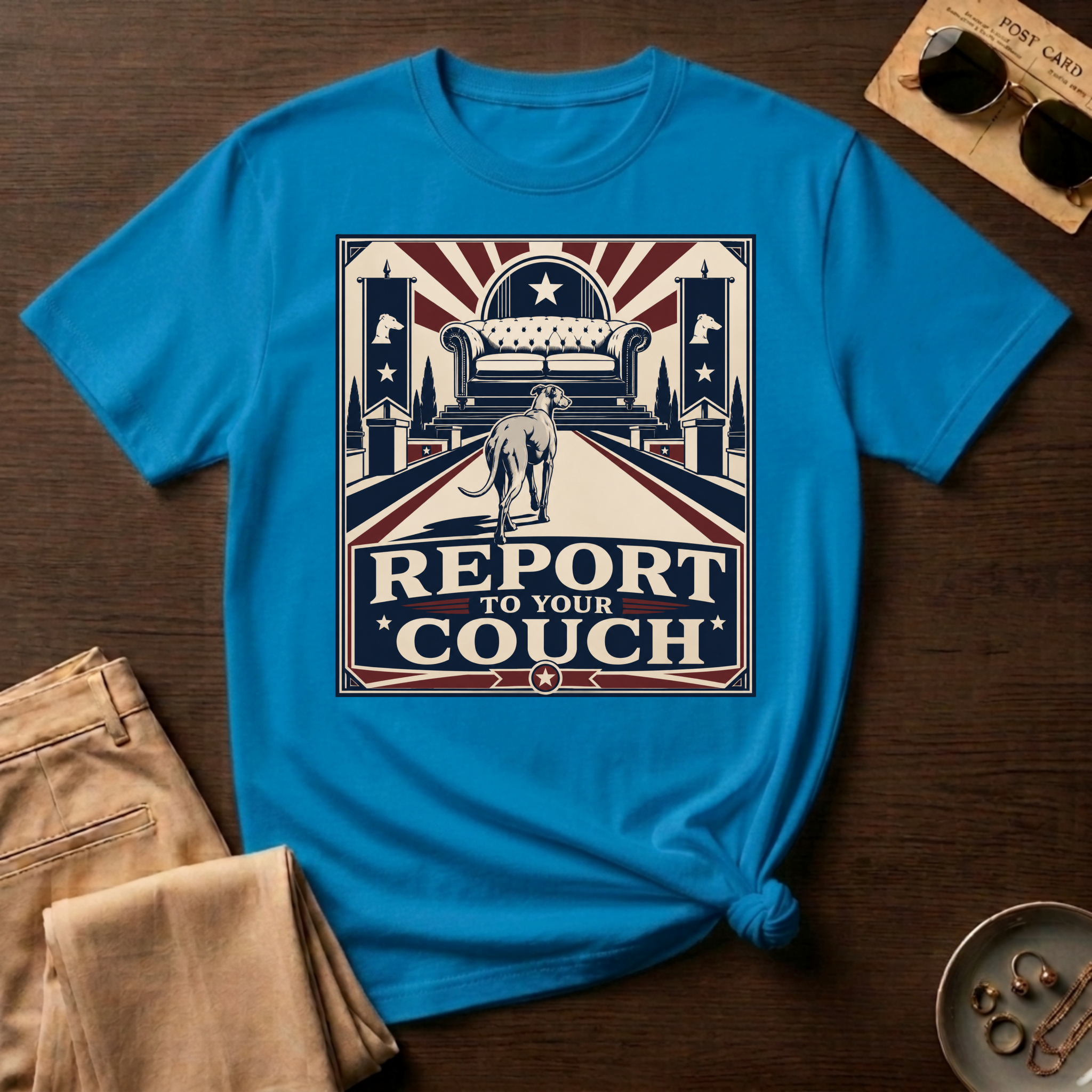 Report to Your Couch T-Shirt