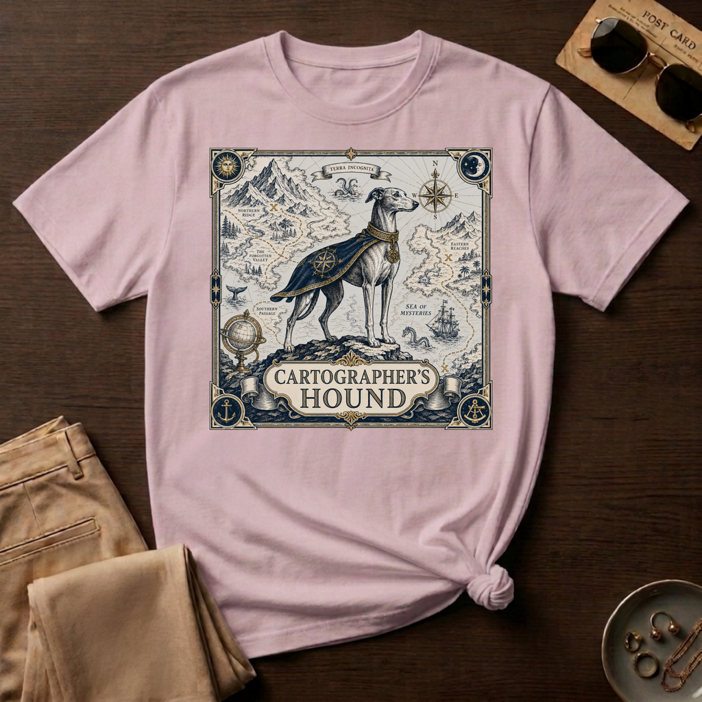 Cartographers Greyhound T-Shirt
