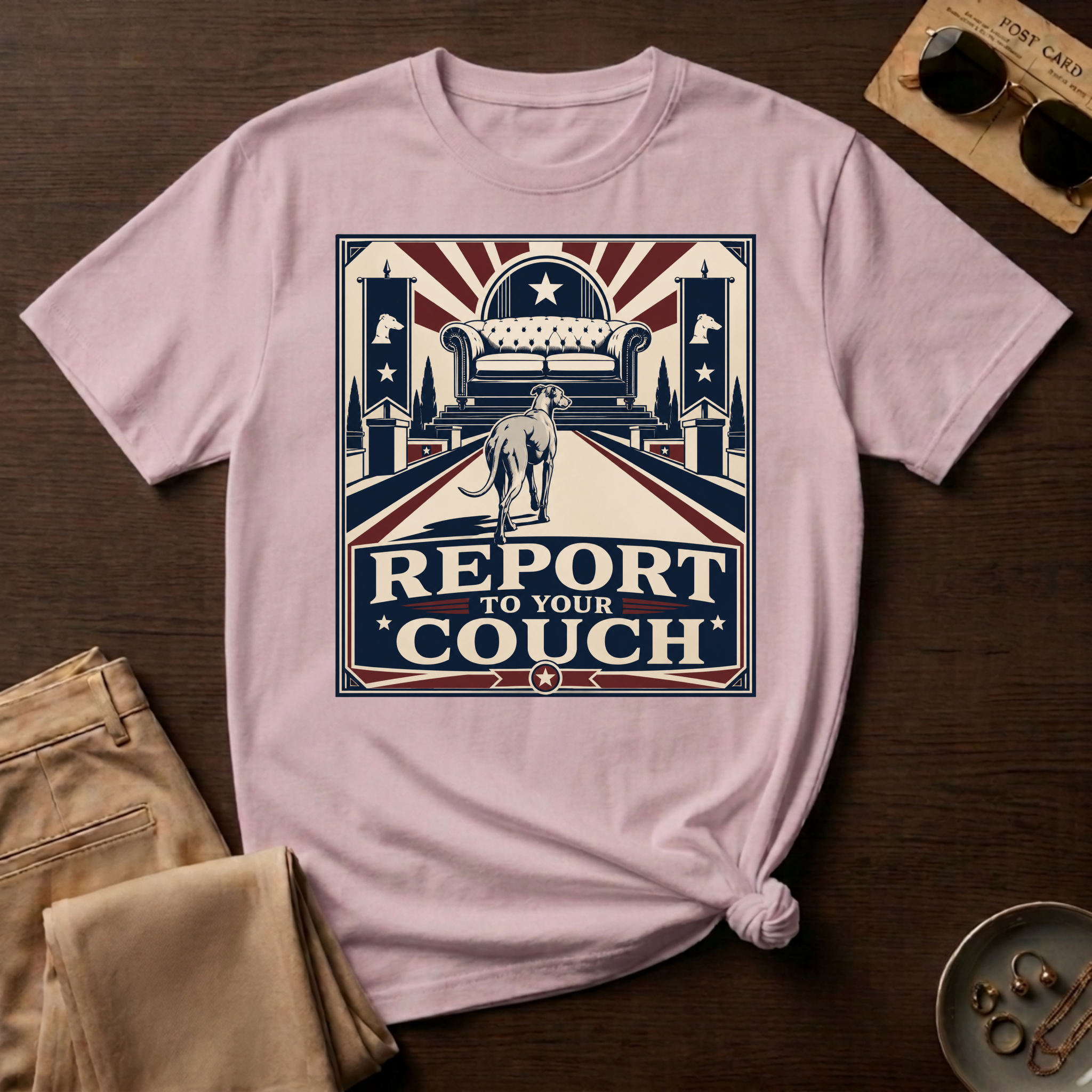 Report to Your Couch T-Shirt