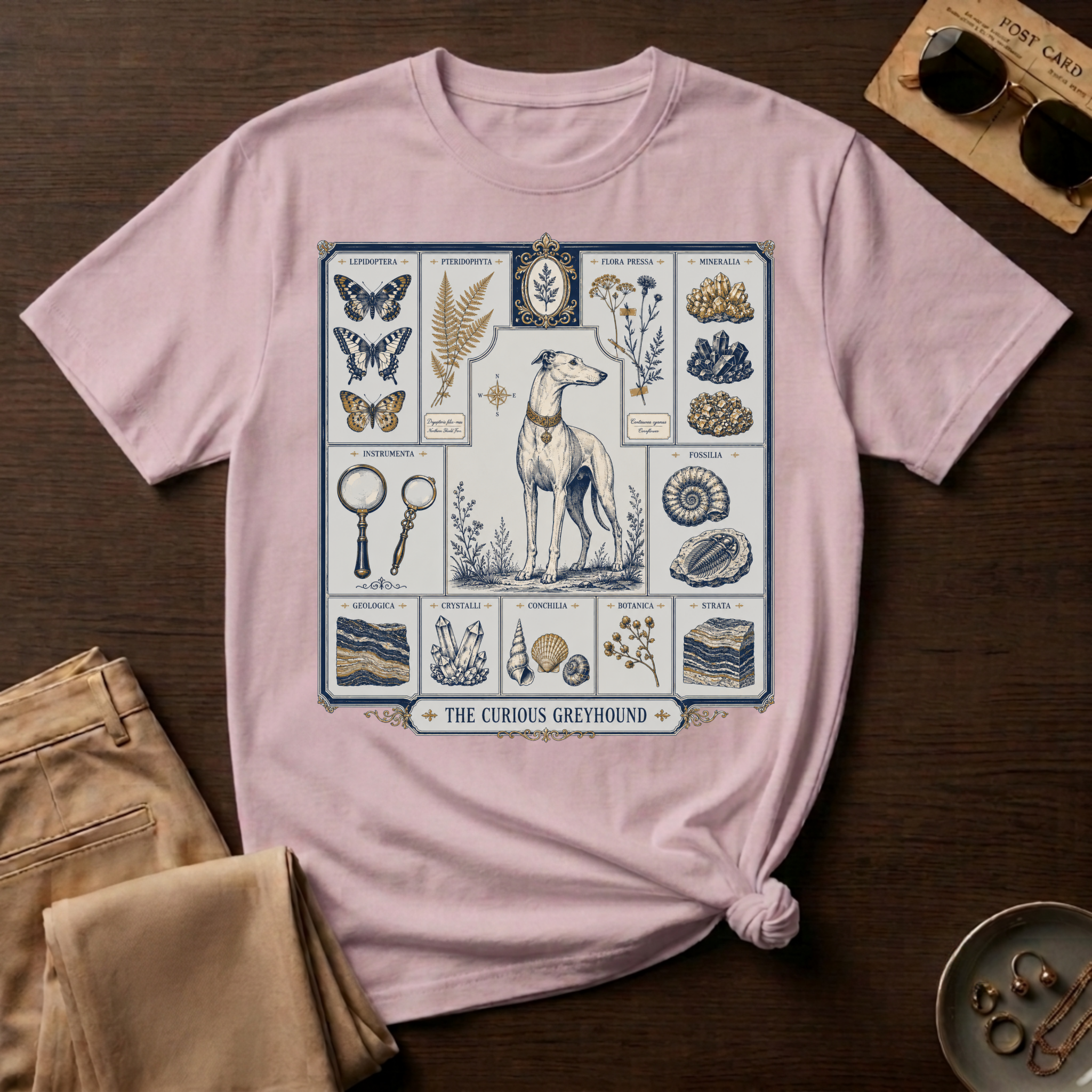 The Curious Grehound T-Shirt