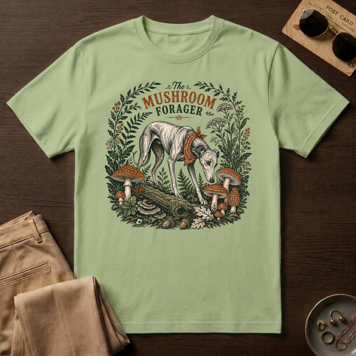 The Mushroom Forager T-Shirt