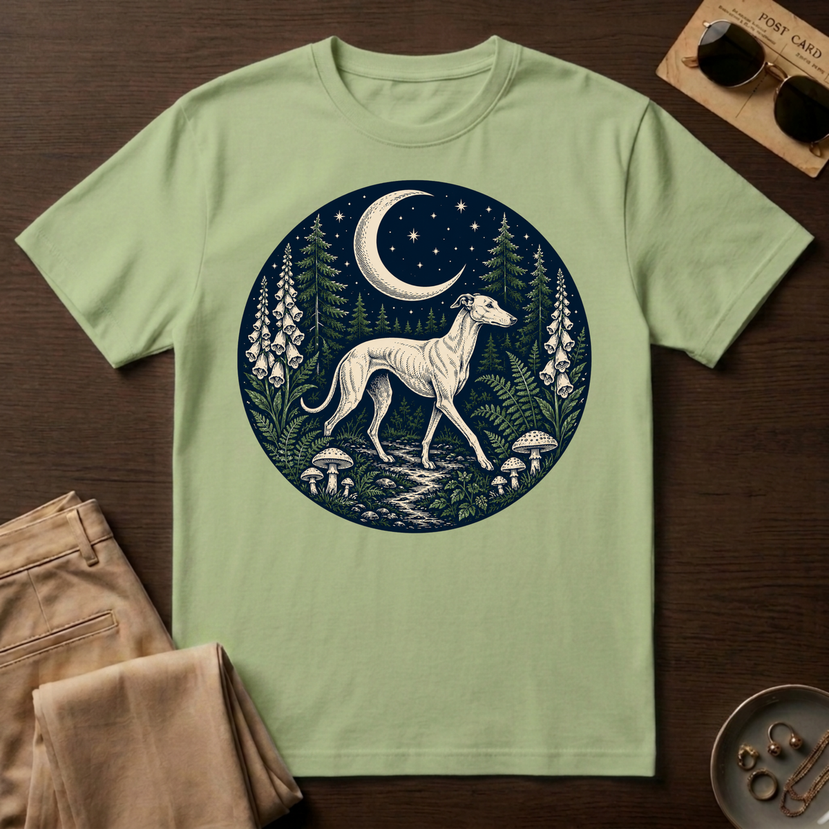 Mystical Night Forest T-Shirt
