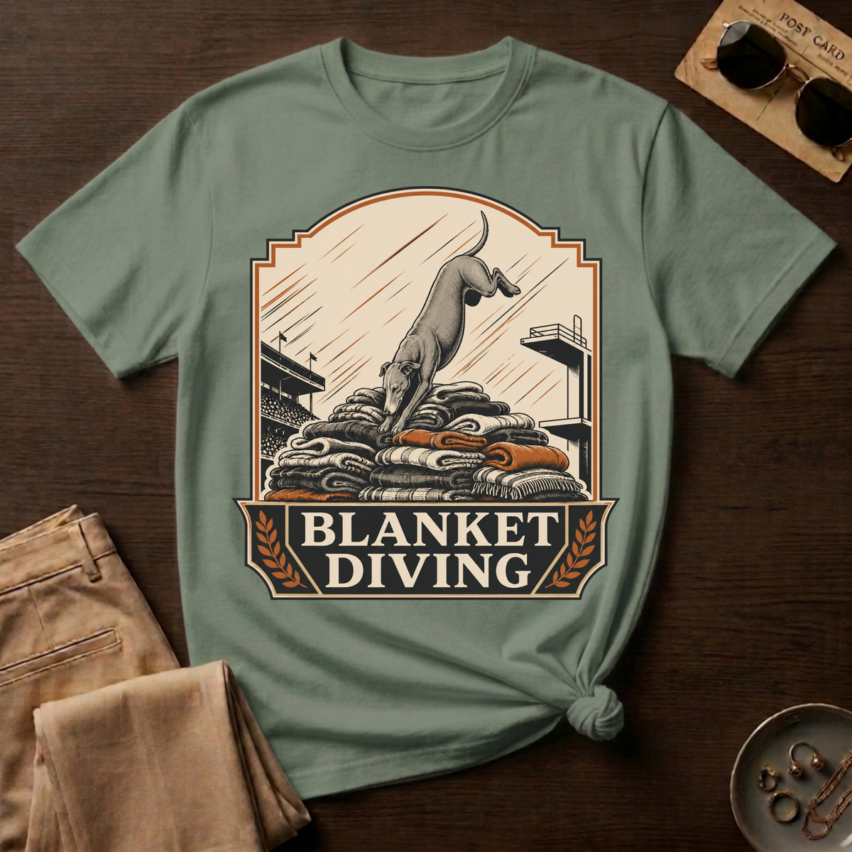 Blanket Diving T-Shirt
