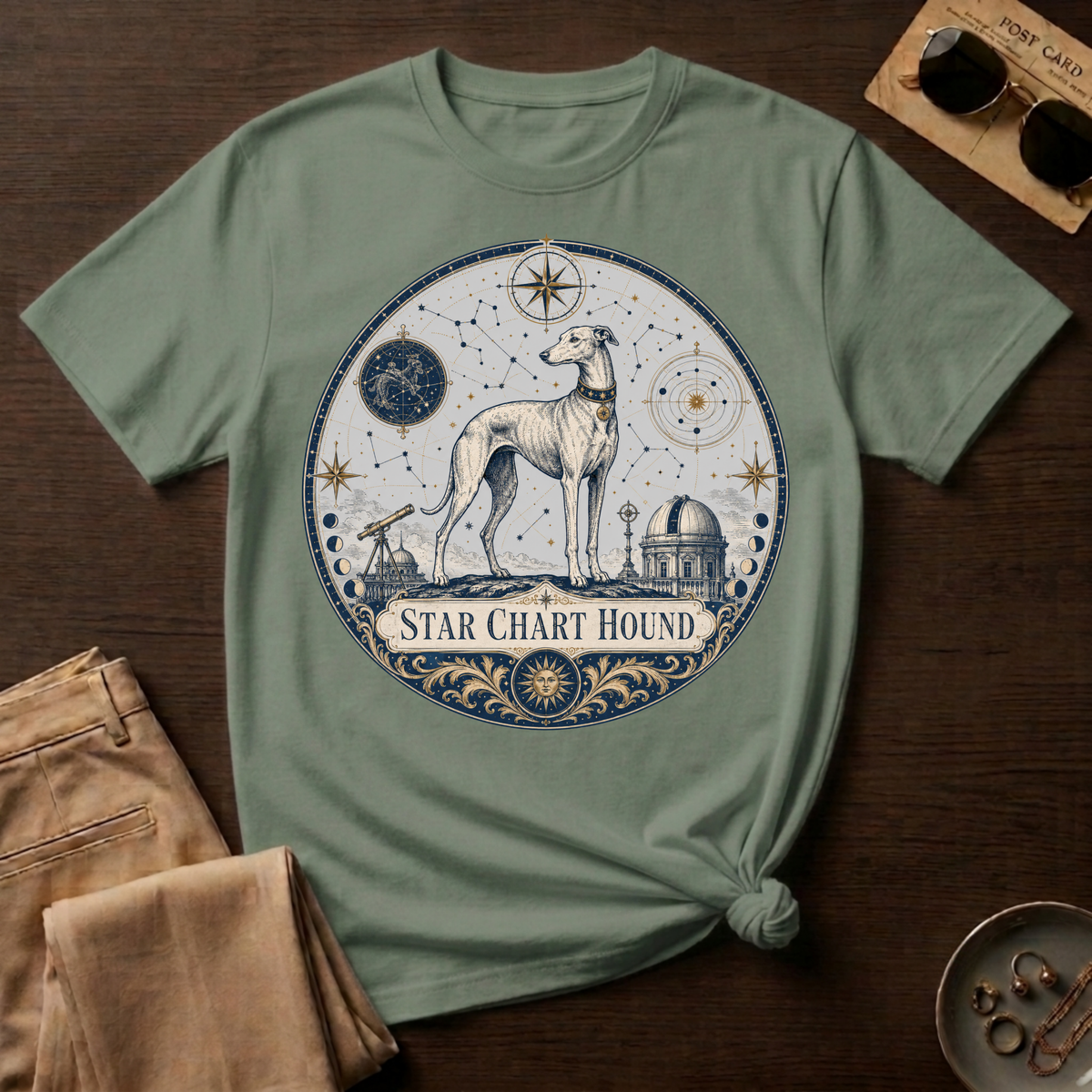 Star Chart Hound T-Shirt