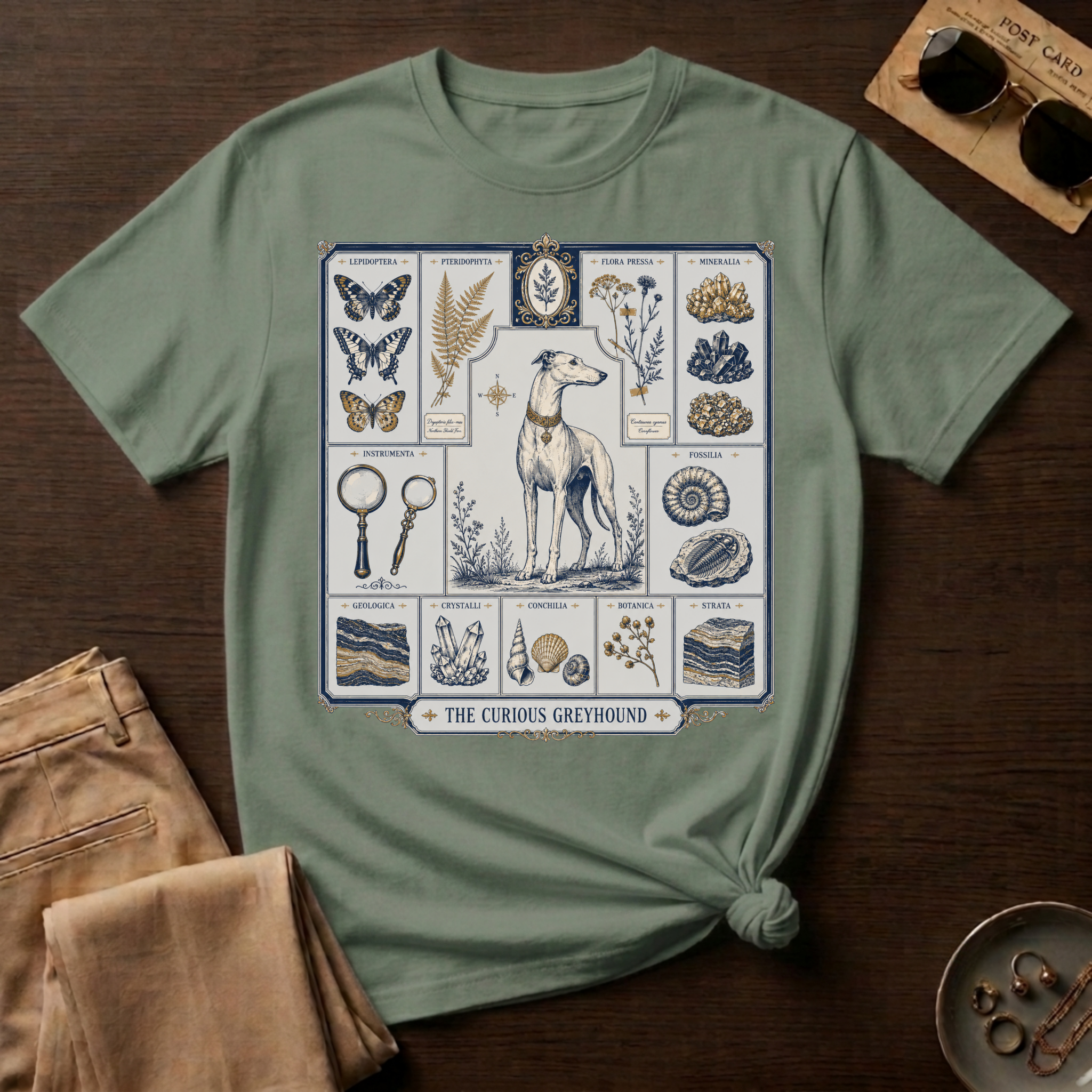 The Curious Grehound T-Shirt