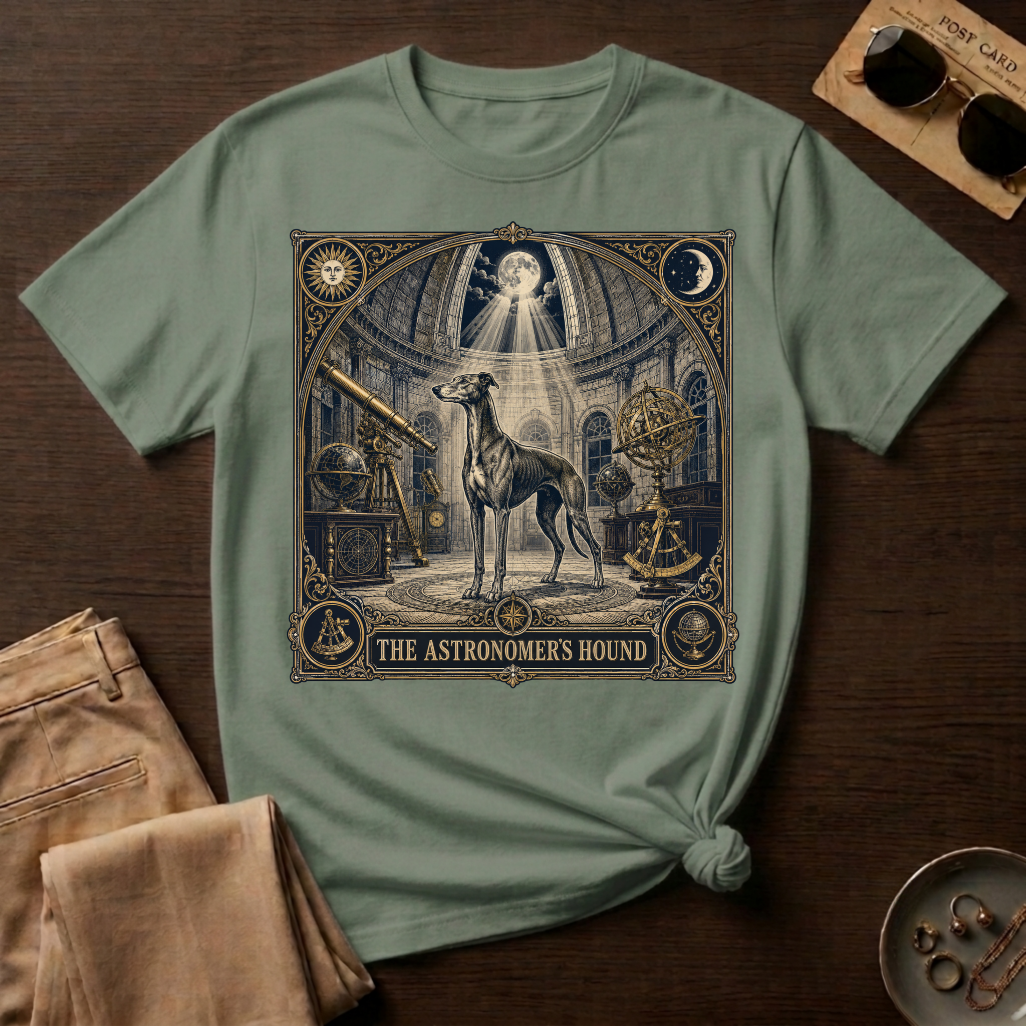 The Astronomer's Greyhound T-Shirt