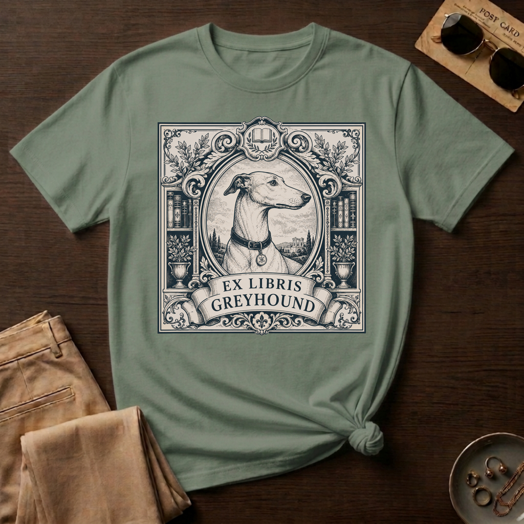 Ex Libris Greyhound T-Shirt