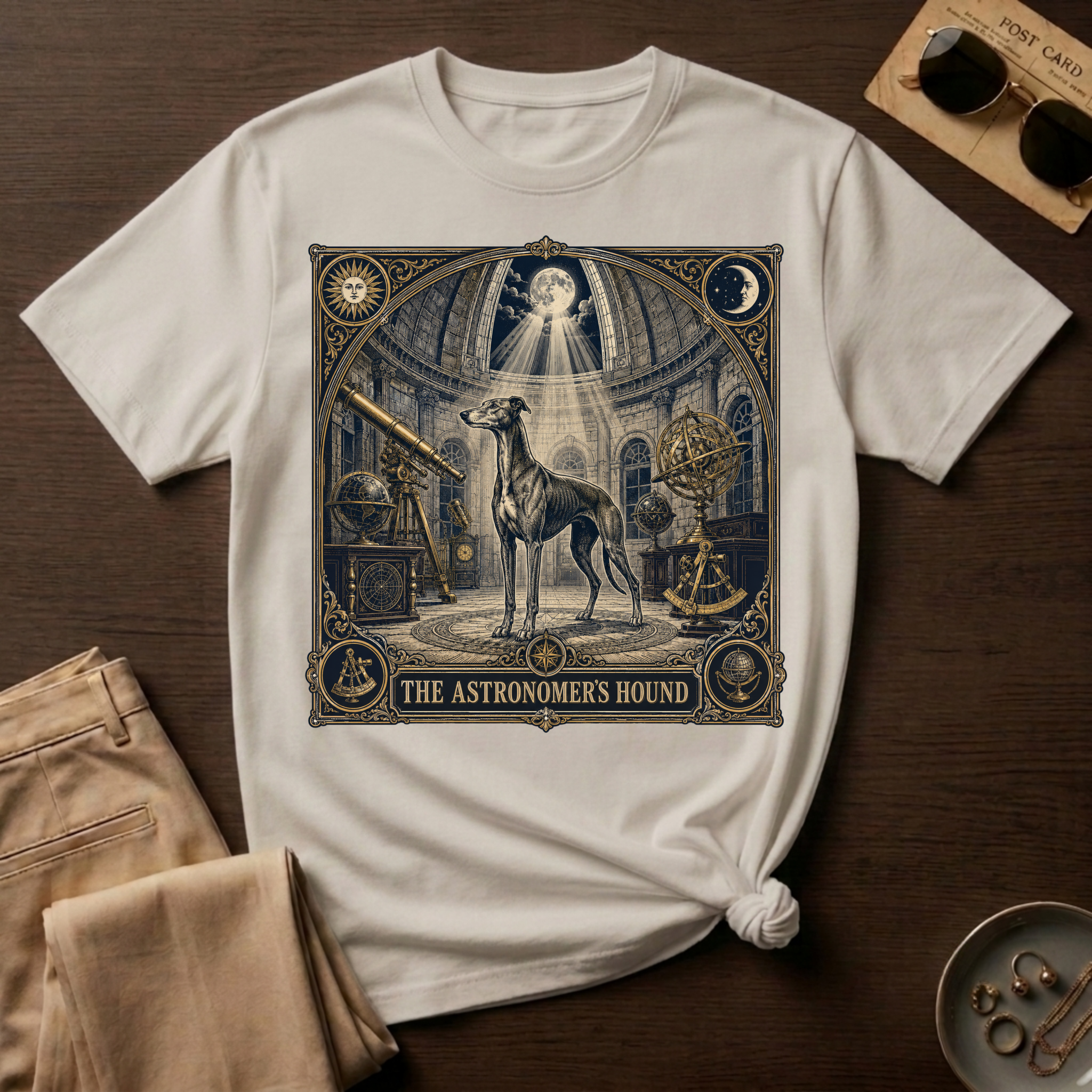 The Astronomer's Greyhound T-Shirt