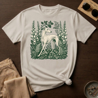 Greyhound in Botanical Garden T-Shirt