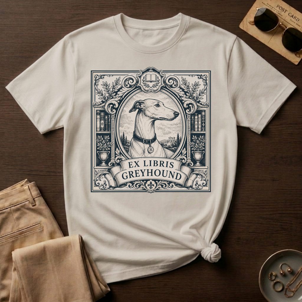 Ex Libris Greyhound T-Shirt