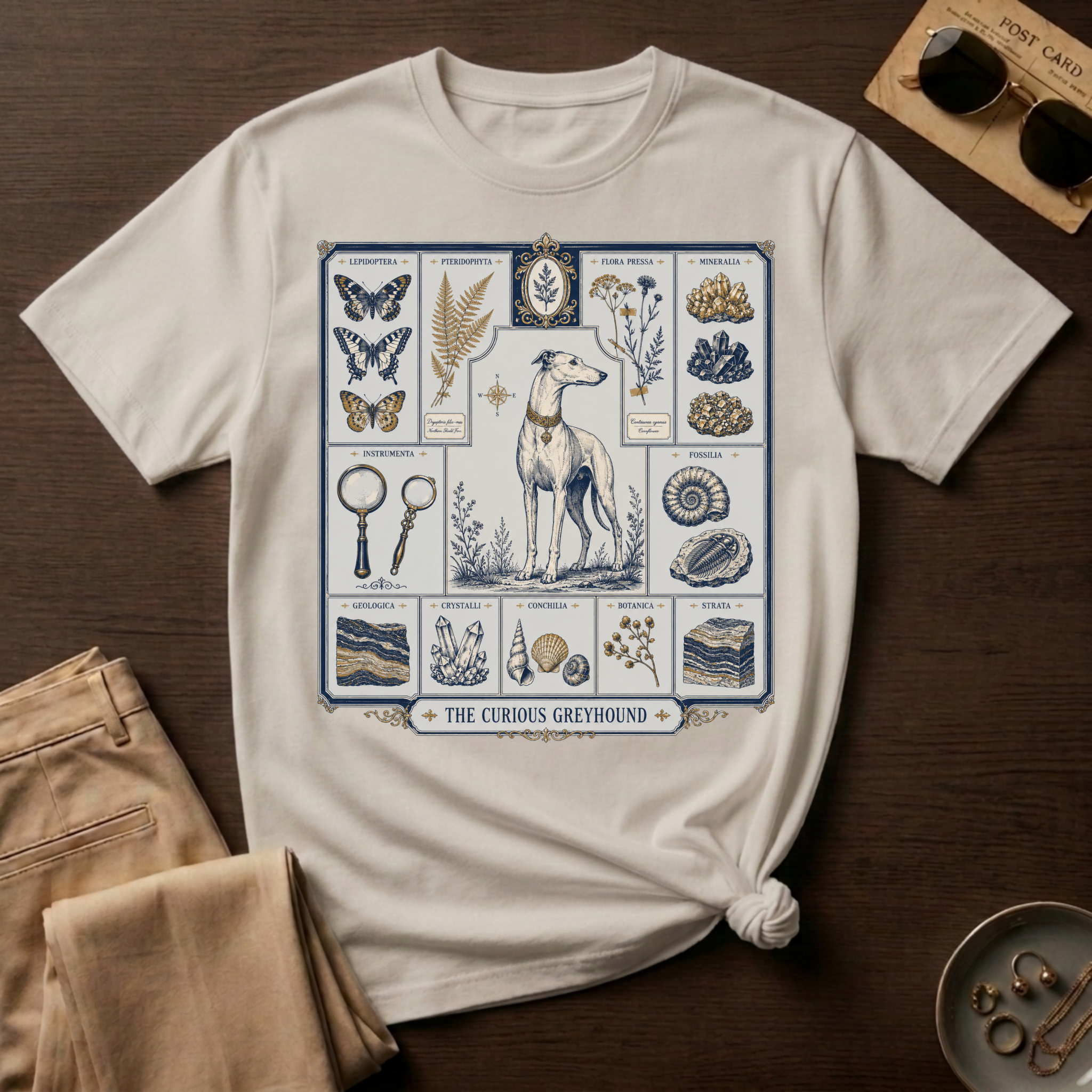 The Curious Grehound T-Shirt