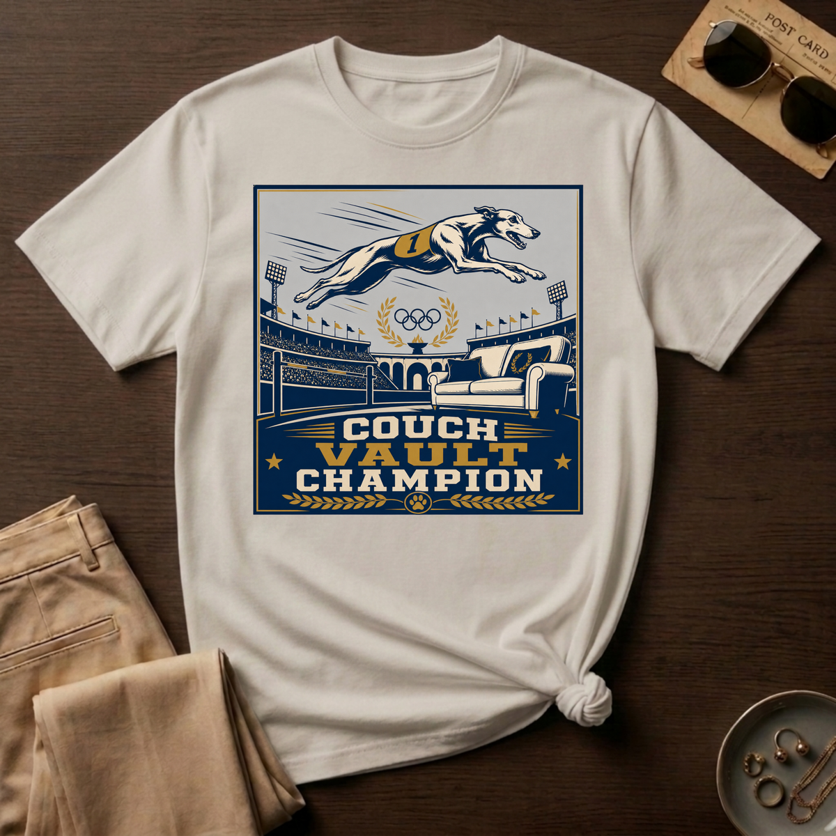 Couch Vault Champion T-Shirt