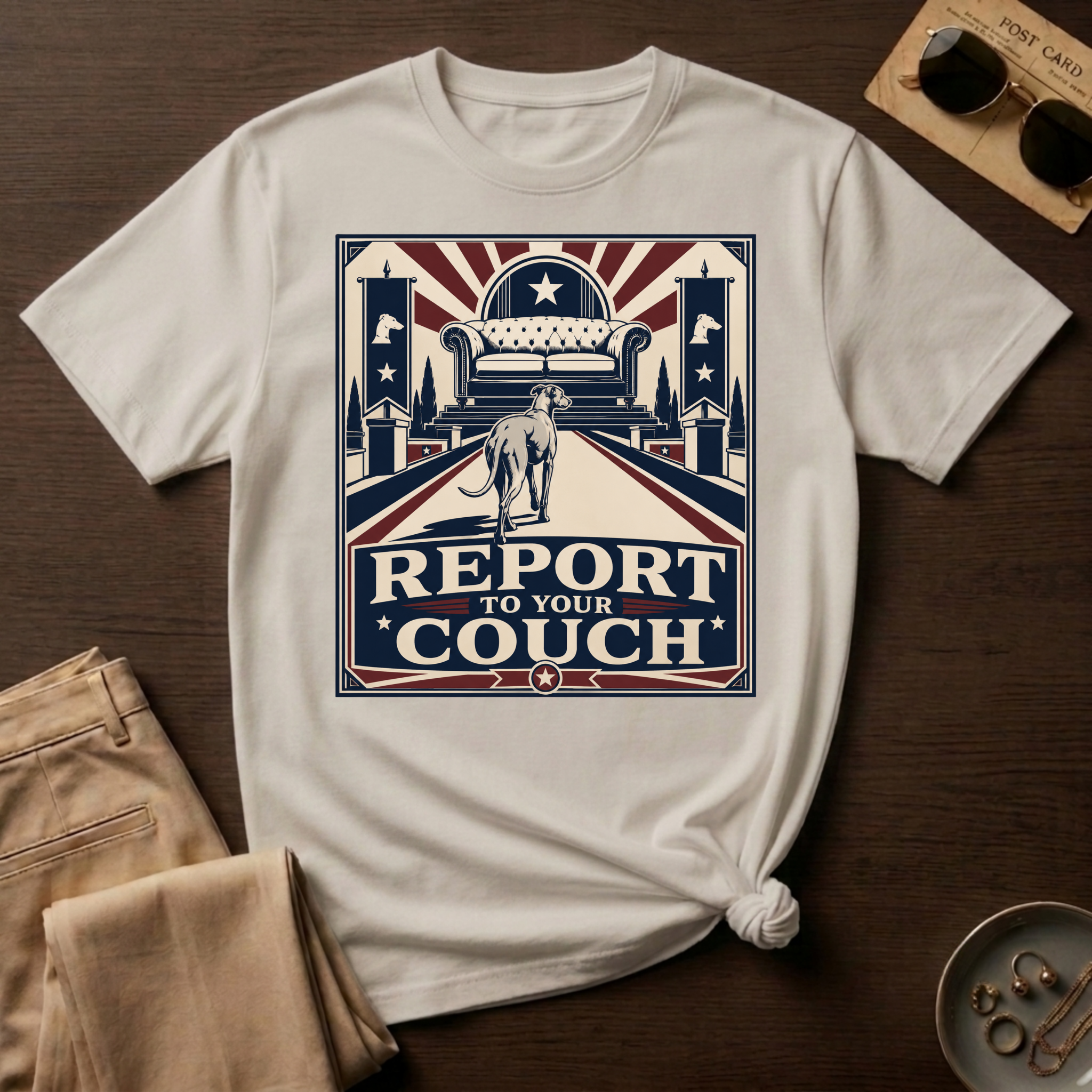 Report to Your Couch T-Shirt