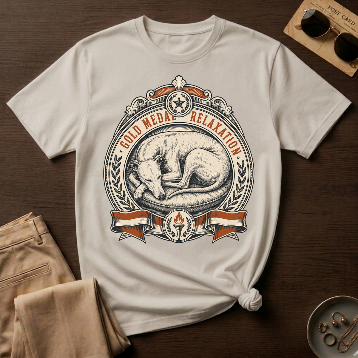 Gold Medal Relaxation T-Shirt