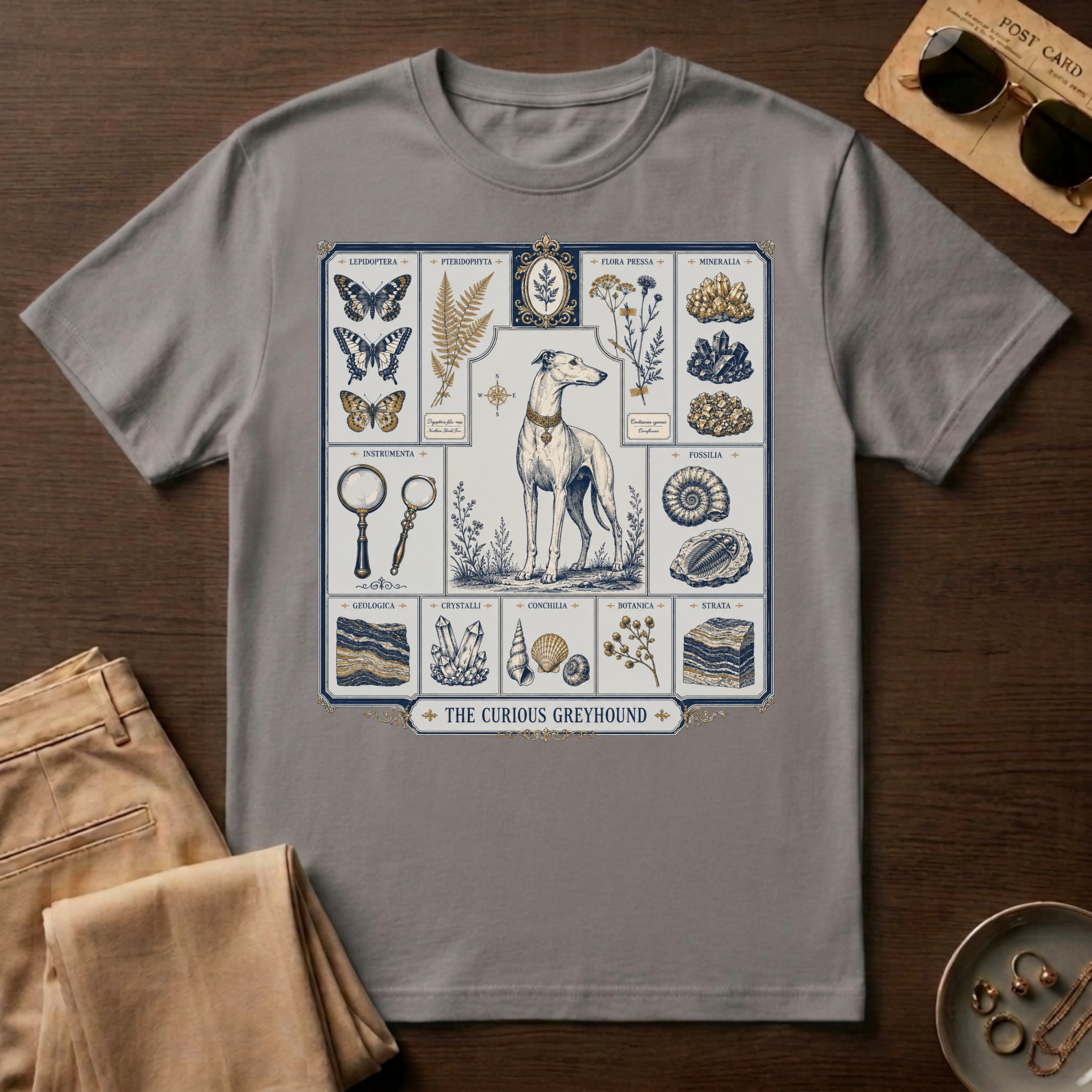The Curious Grehound T-Shirt