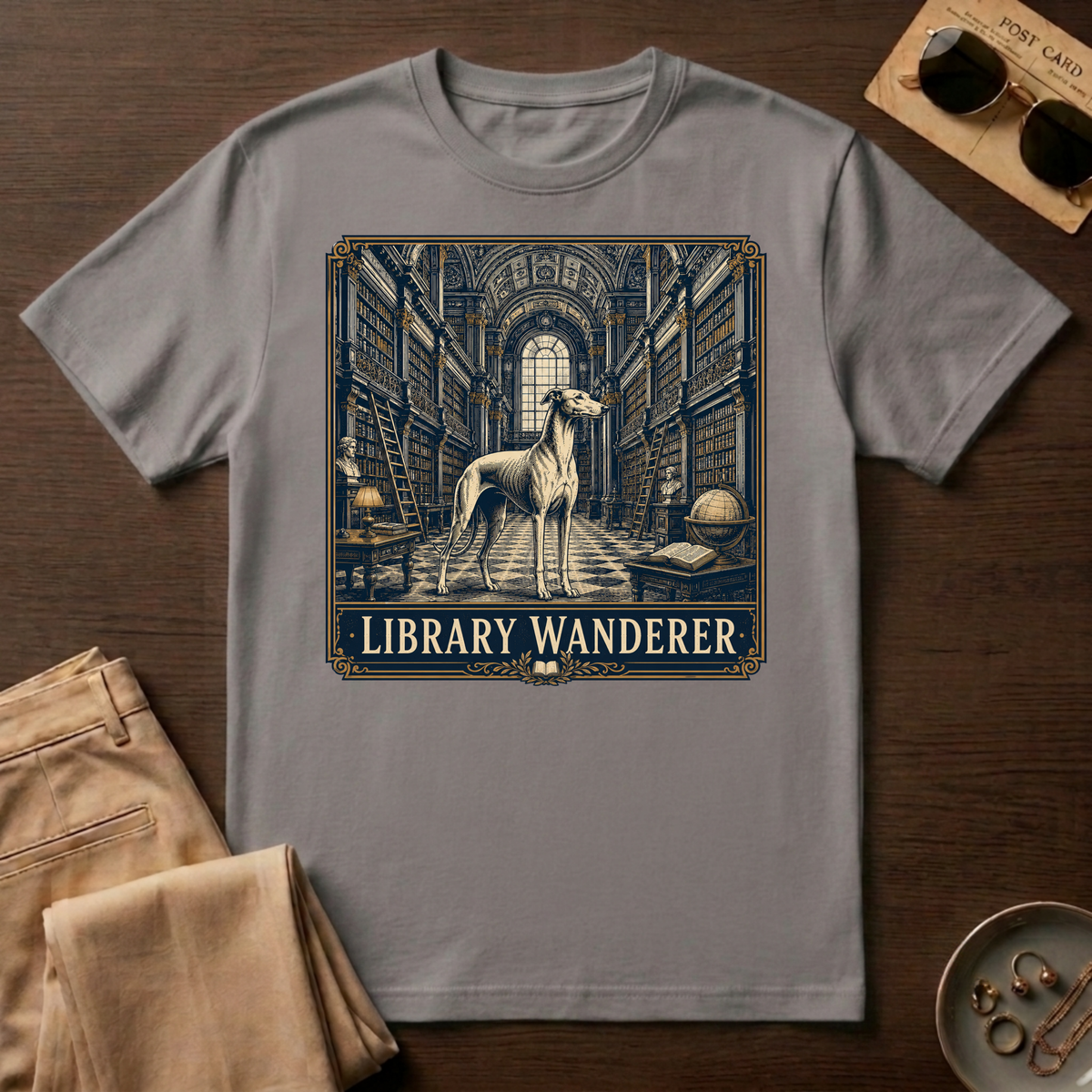 Library Wanderer T-Shirt