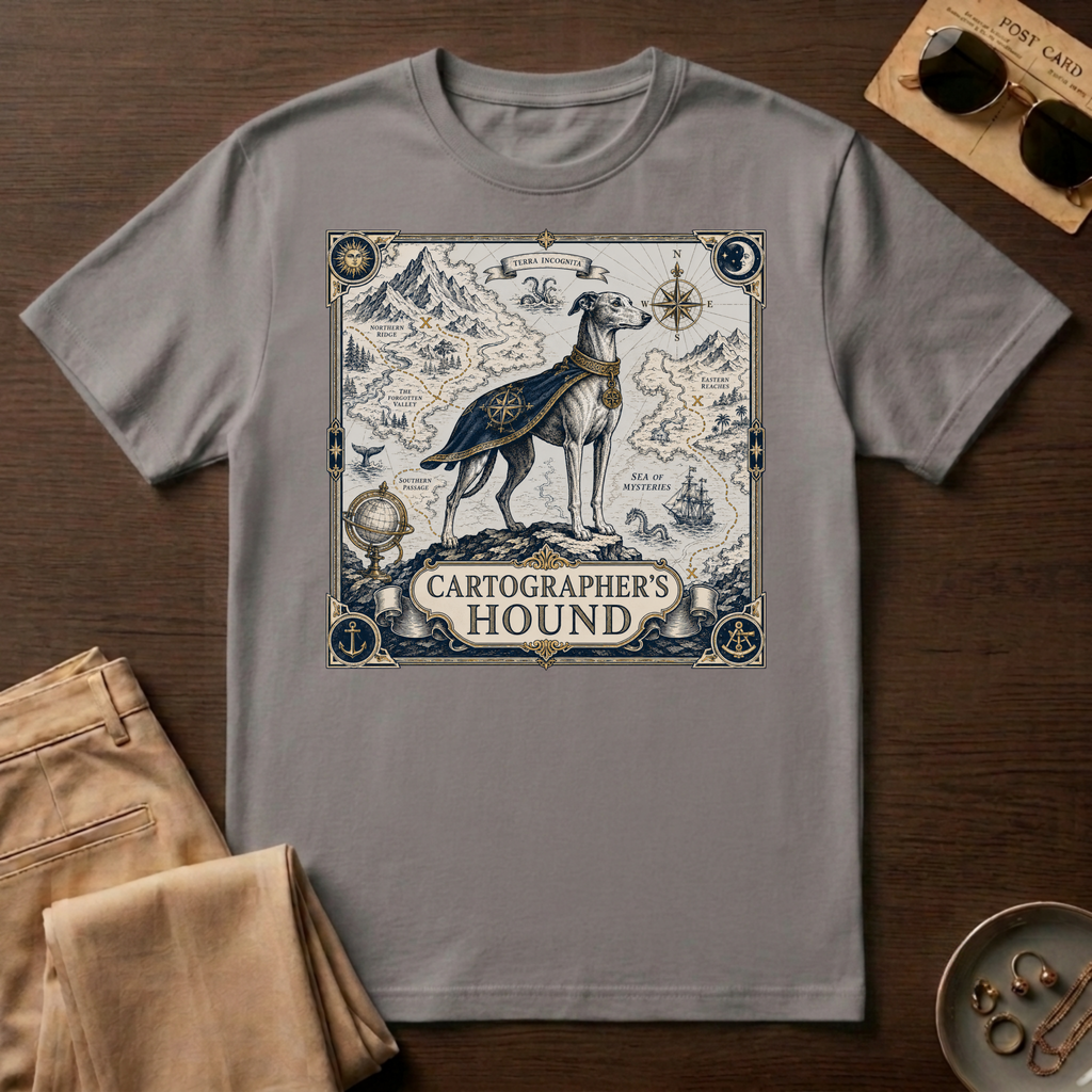 Cartographers Greyhound T-Shirt