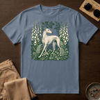 Greyhound in Botanical Garden T-Shirt