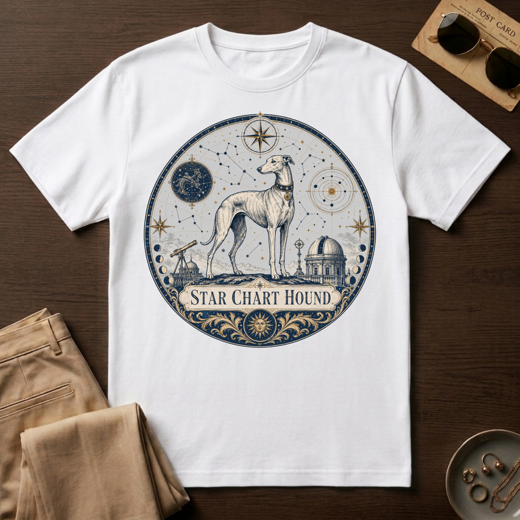 Star Chart Hound T-Shirt