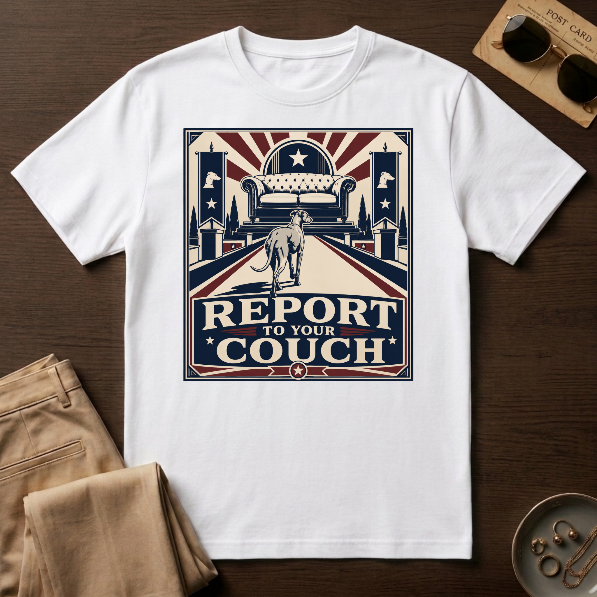 Report to Your Couch T-Shirt