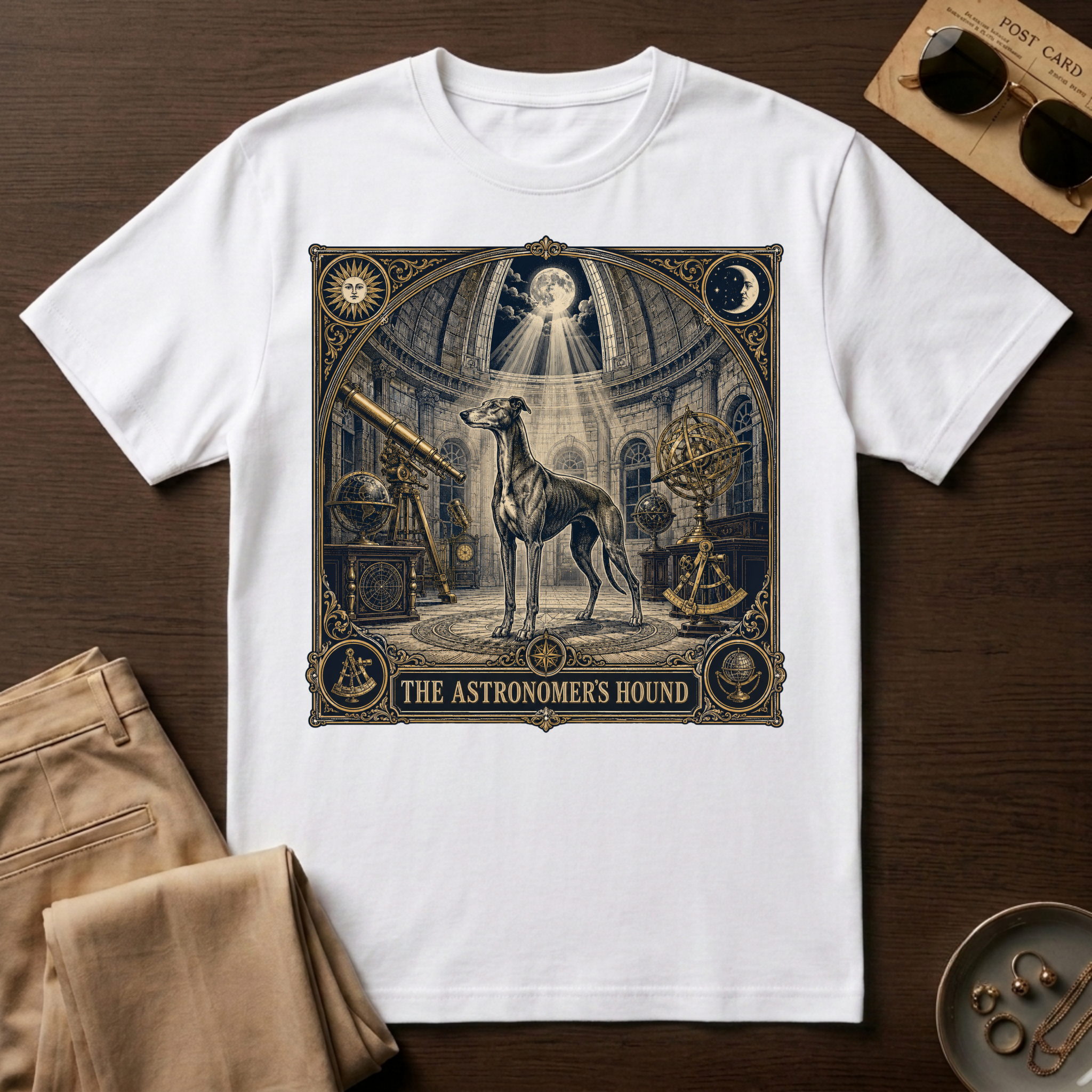 The Astronomer's Greyhound T-Shirt