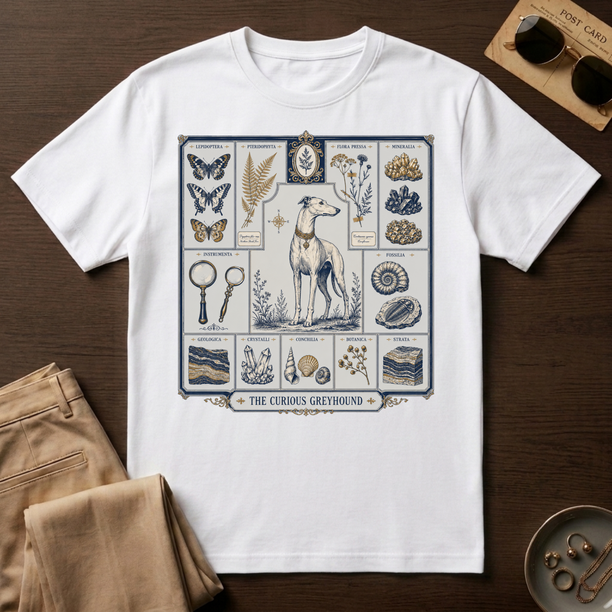 The Curious Grehound T-Shirt