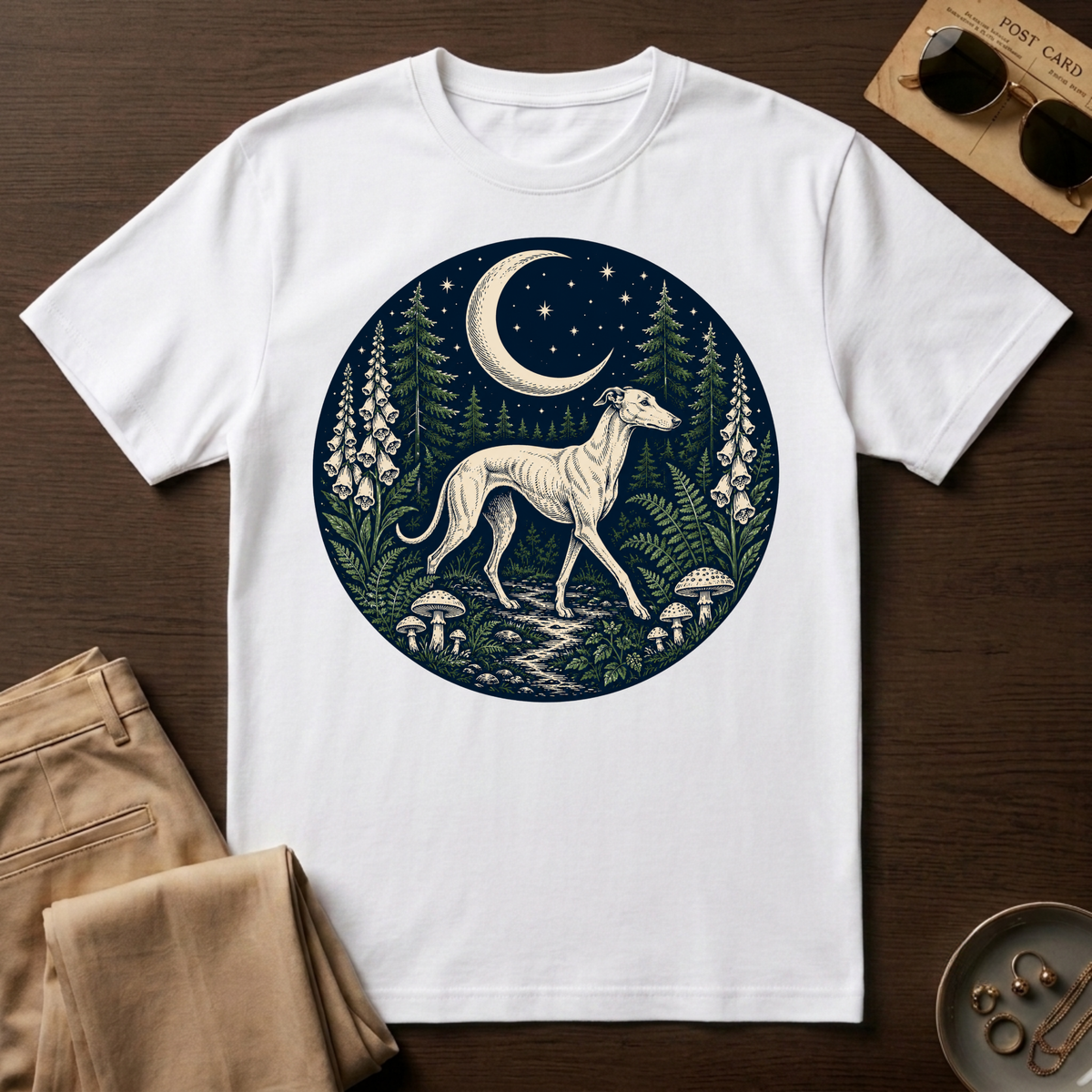 Mystical Night Forest T-Shirt