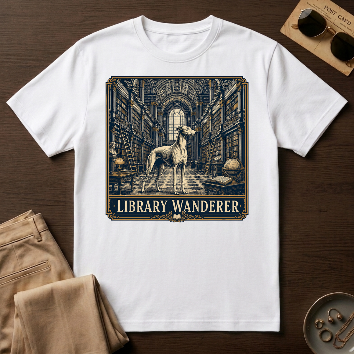 Library Wanderer T-Shirt