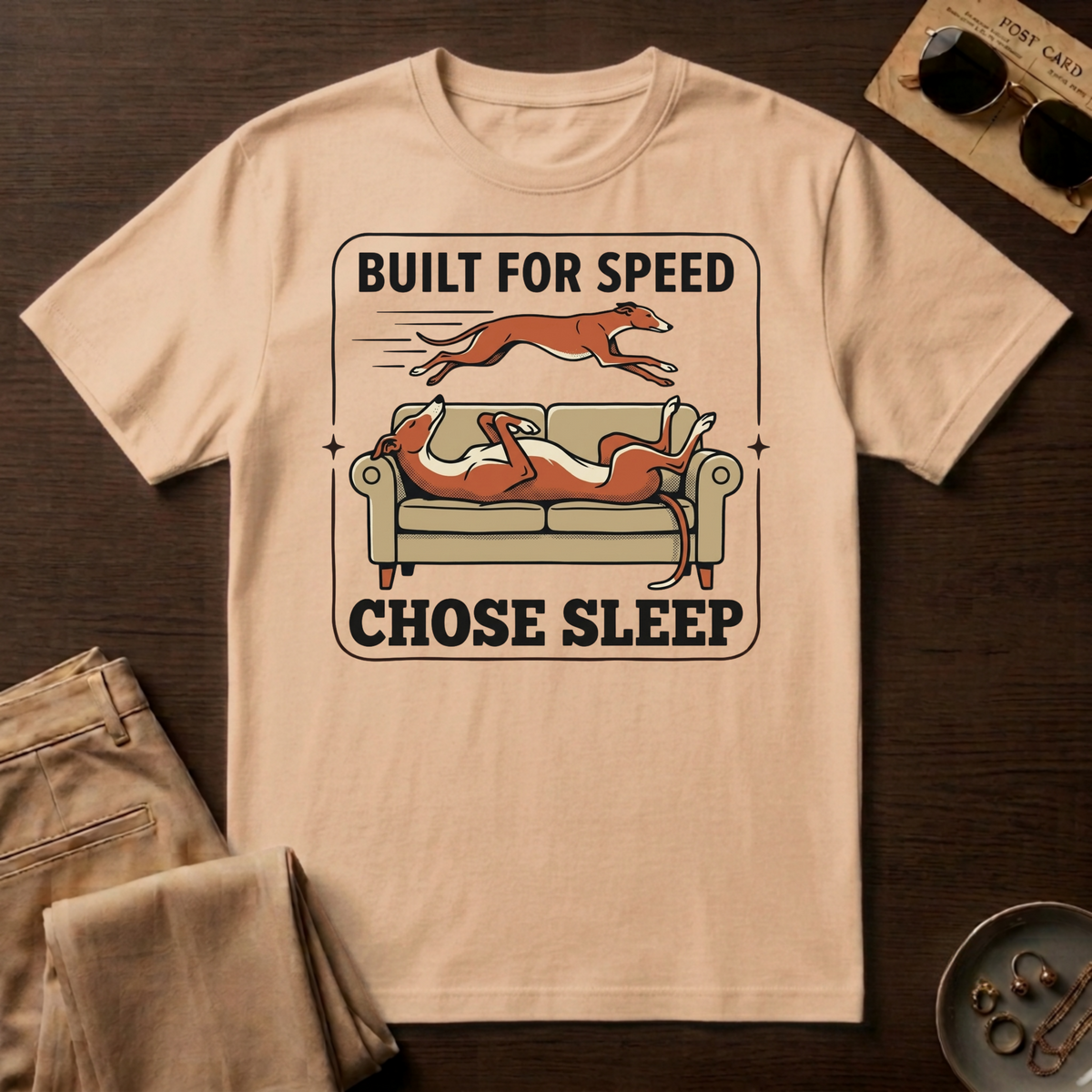 Built For Speed - Chose Sleep T-Shirt