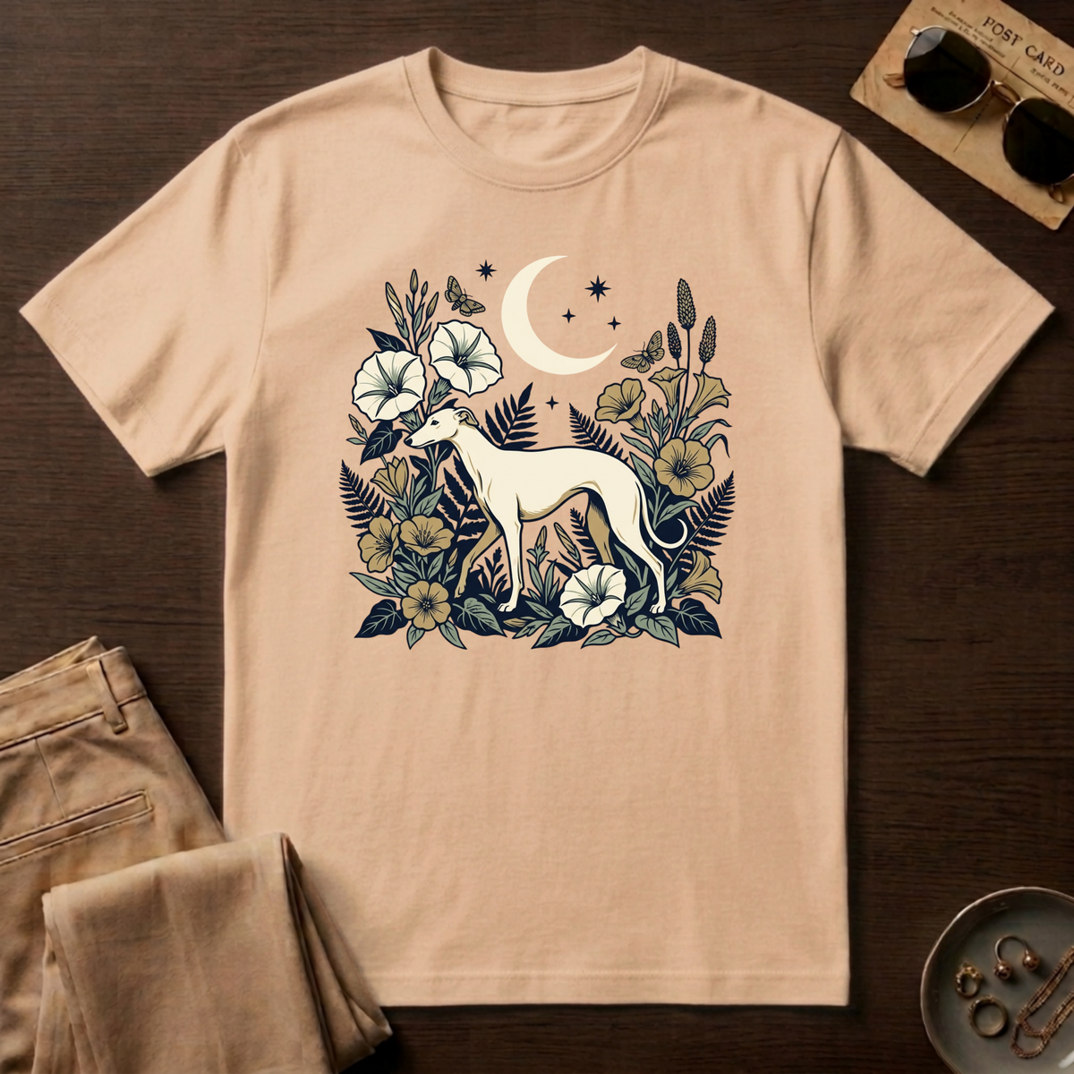 Night Garden Stroll T-Shirt