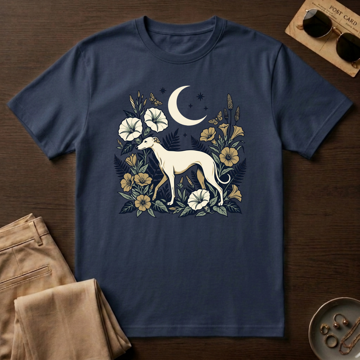 Night Garden Stroll T-Shirt