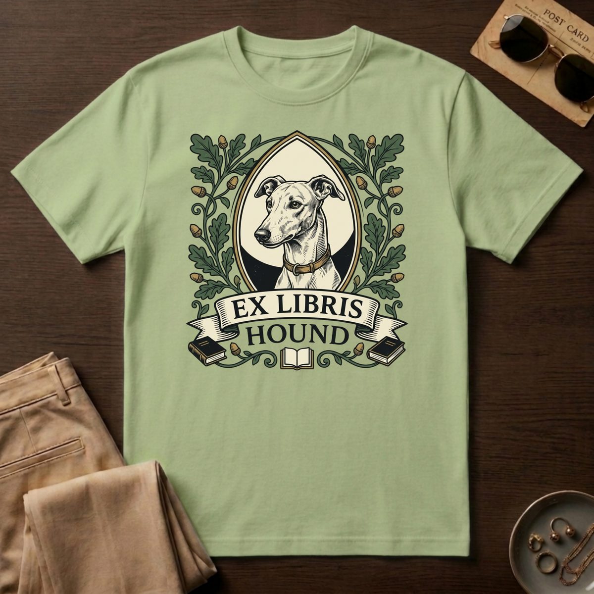 Ex Libris Hound T-Shirt