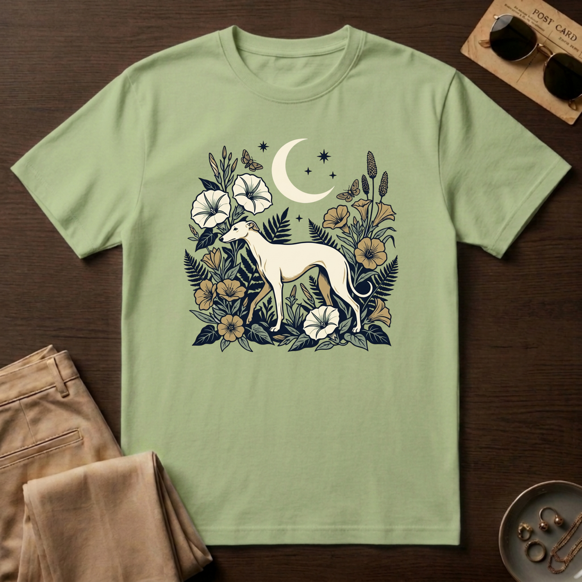 Night Garden Stroll T-Shirt