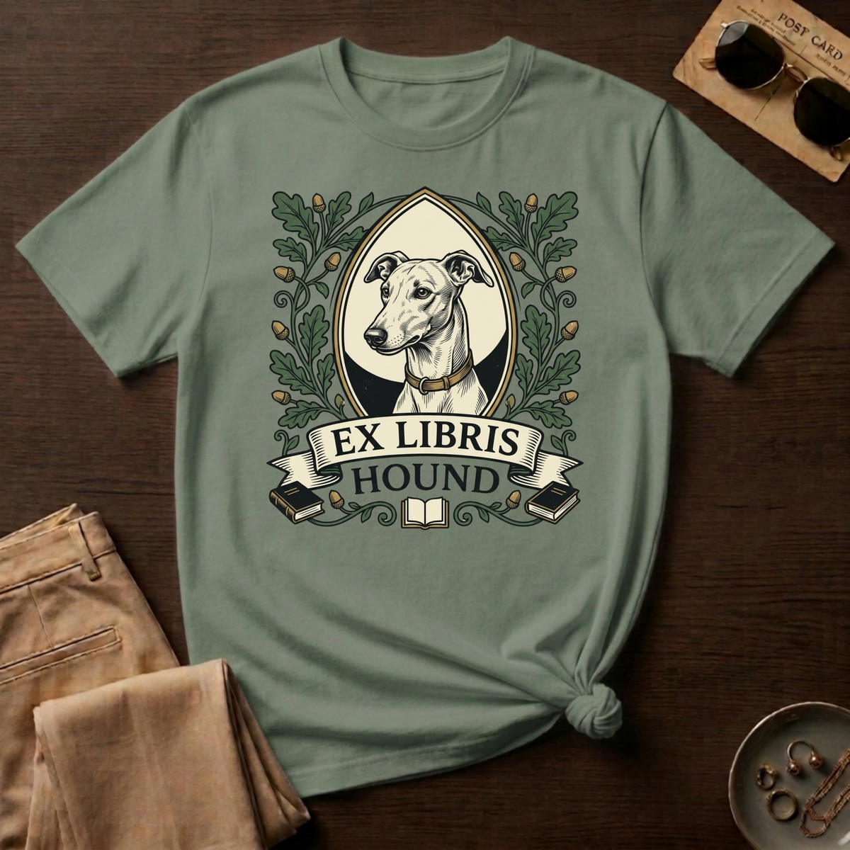 Ex Libris Hound T-Shirt