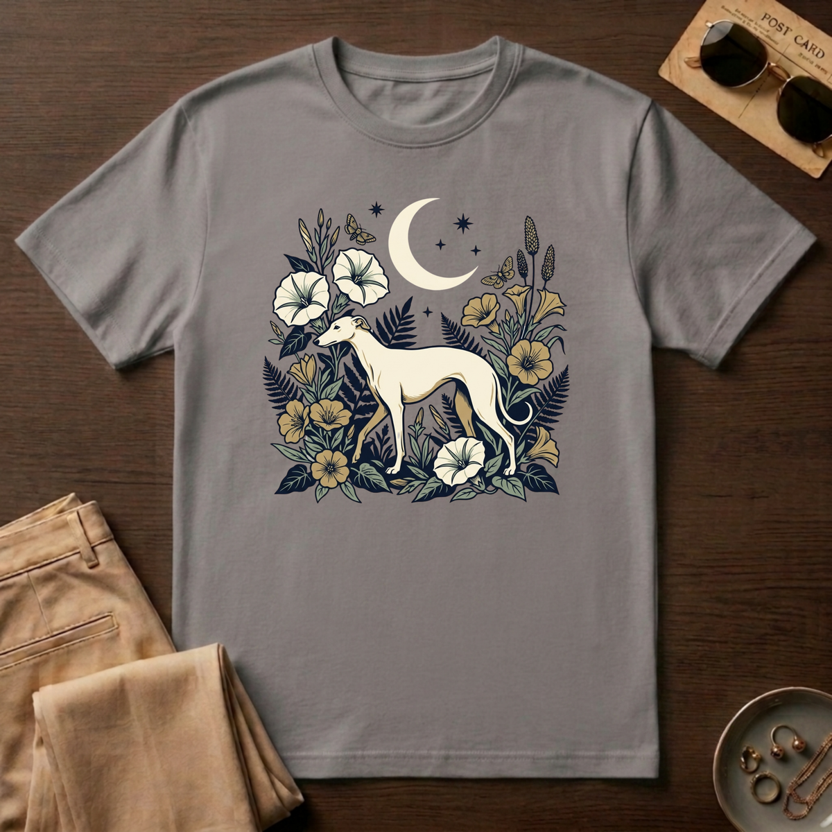 Night Garden Stroll T-Shirt