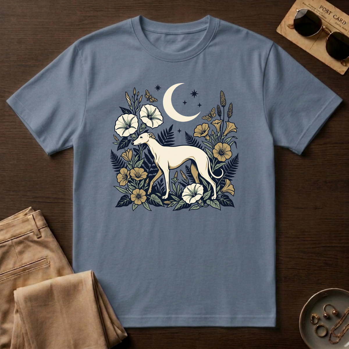 Night Garden Stroll T-Shirt